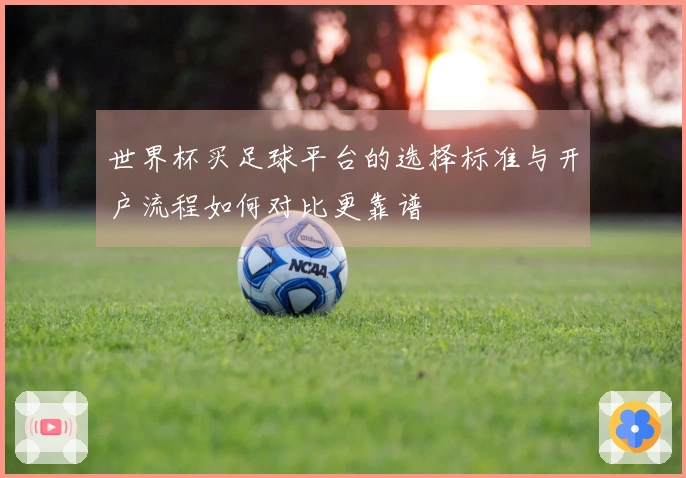世界杯买足球平台的选择标准与开户流程如何对比更靠谱